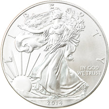 Coin, United States, 1 Dollar, 2014, U.S. Mint, MS(64), Silver, KM:New