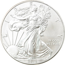 Coin, United States, 1 Dollar, 2014, U.S. Mint, MS(64), Silver, KM:New