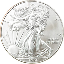 Coin, United States, 1 Dollar, 2014, U.S. Mint, MS(64), Silver, KM:New