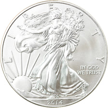Coin, United States, 1 Dollar, 2014, U.S. Mint, MS(64), Silver, KM:New