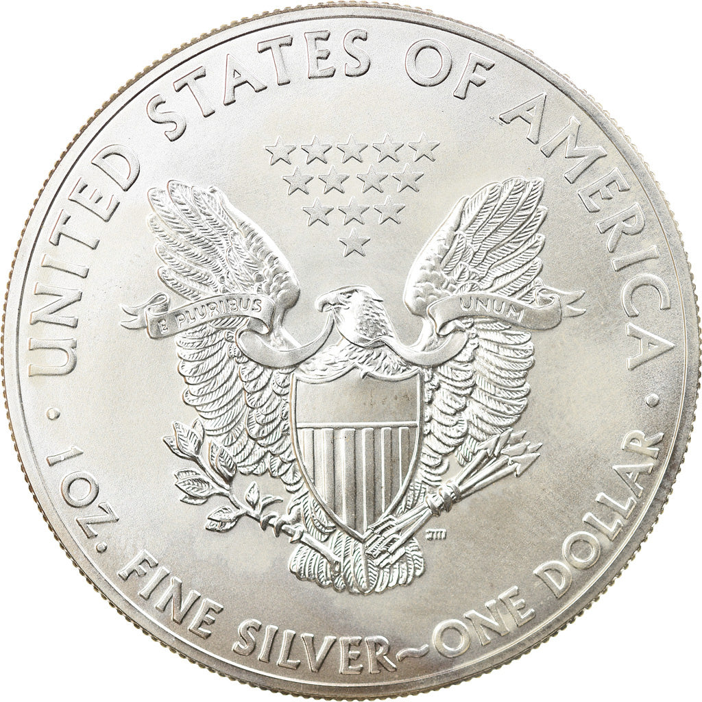 Münze, Vereinigte Staaten, 1 Dollar, 2014, U.S. Mint, UNZ+, Silber, KM:New
