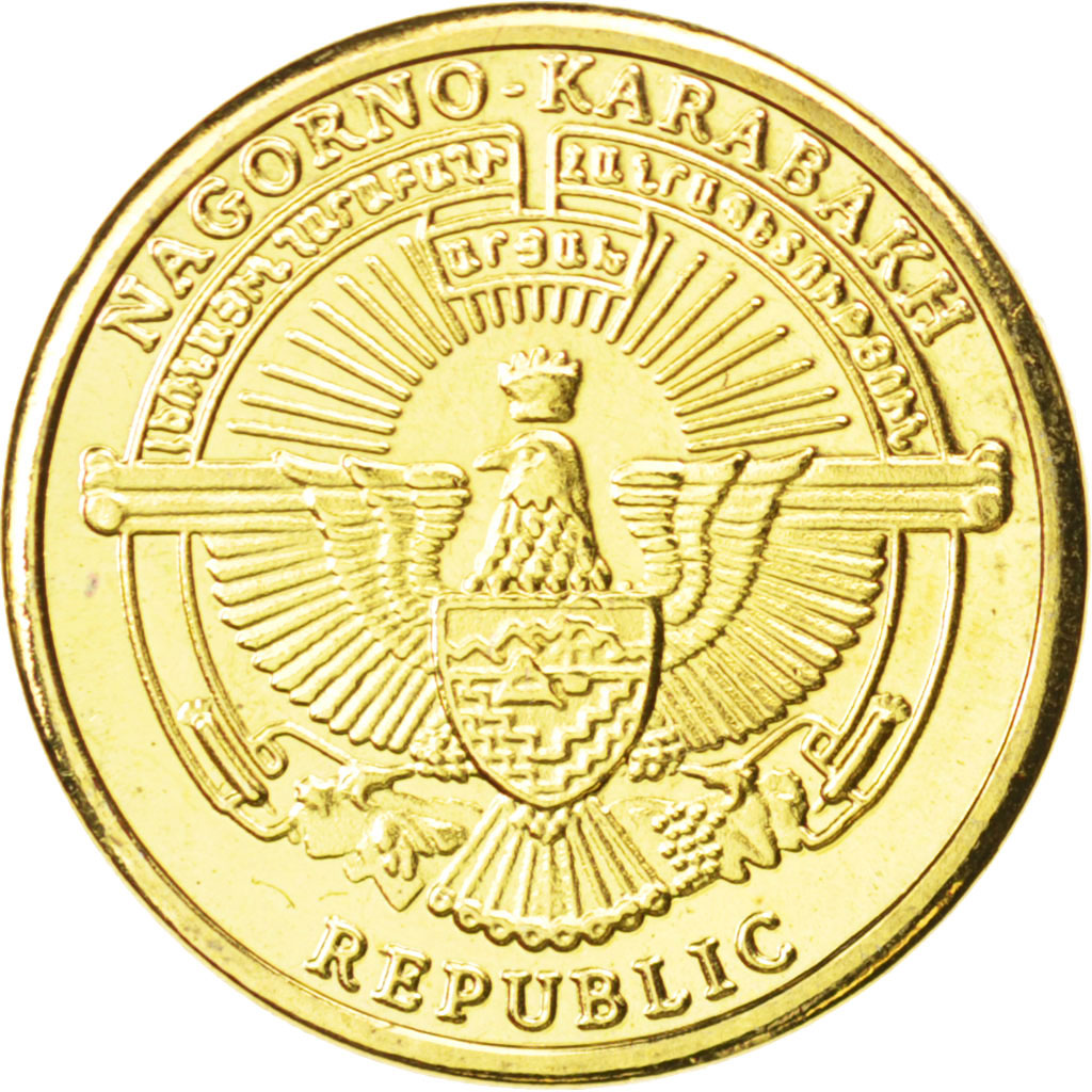 Haut-Karabagh, République, 5 Dram 2013, KM New
