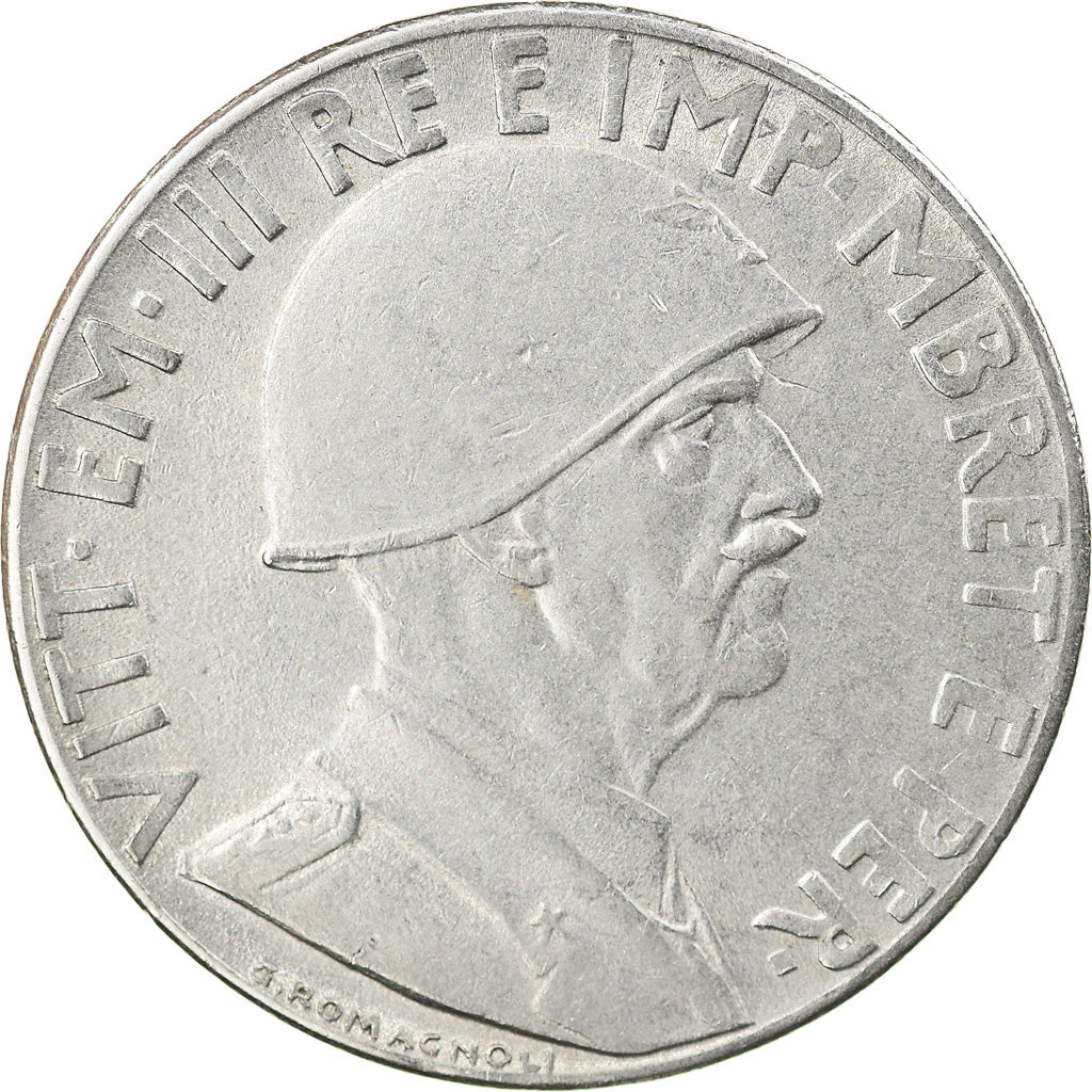 Münze, Albania, Vittorio Emanuele III, 0.20 Lek, 1940, Rome, SS+, Stainless