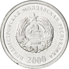 Coin, Transnistria, Kopeek, 2000, MS(63), Aluminum, KM:1