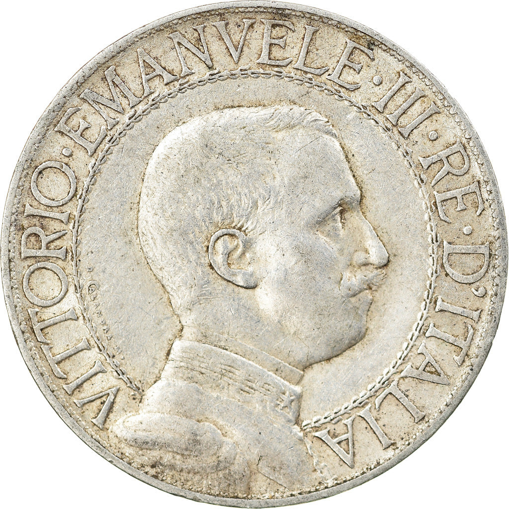 Moeda, Itália, Vittorio Emanuele III, Lira, 1912, Rome, VF(30-35), Prata, KM:45