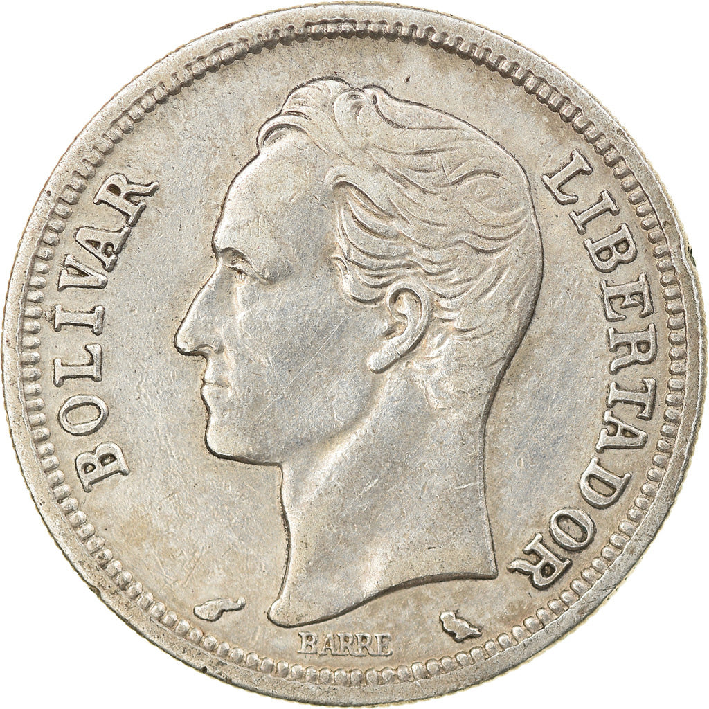 Münze, Venezuela, Bolivar, 1960, VZ, Silber, KM:37a
