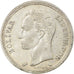 Coin, Venezuela, Bolivar, 1960, AU(55-58), Silver, KM:37a