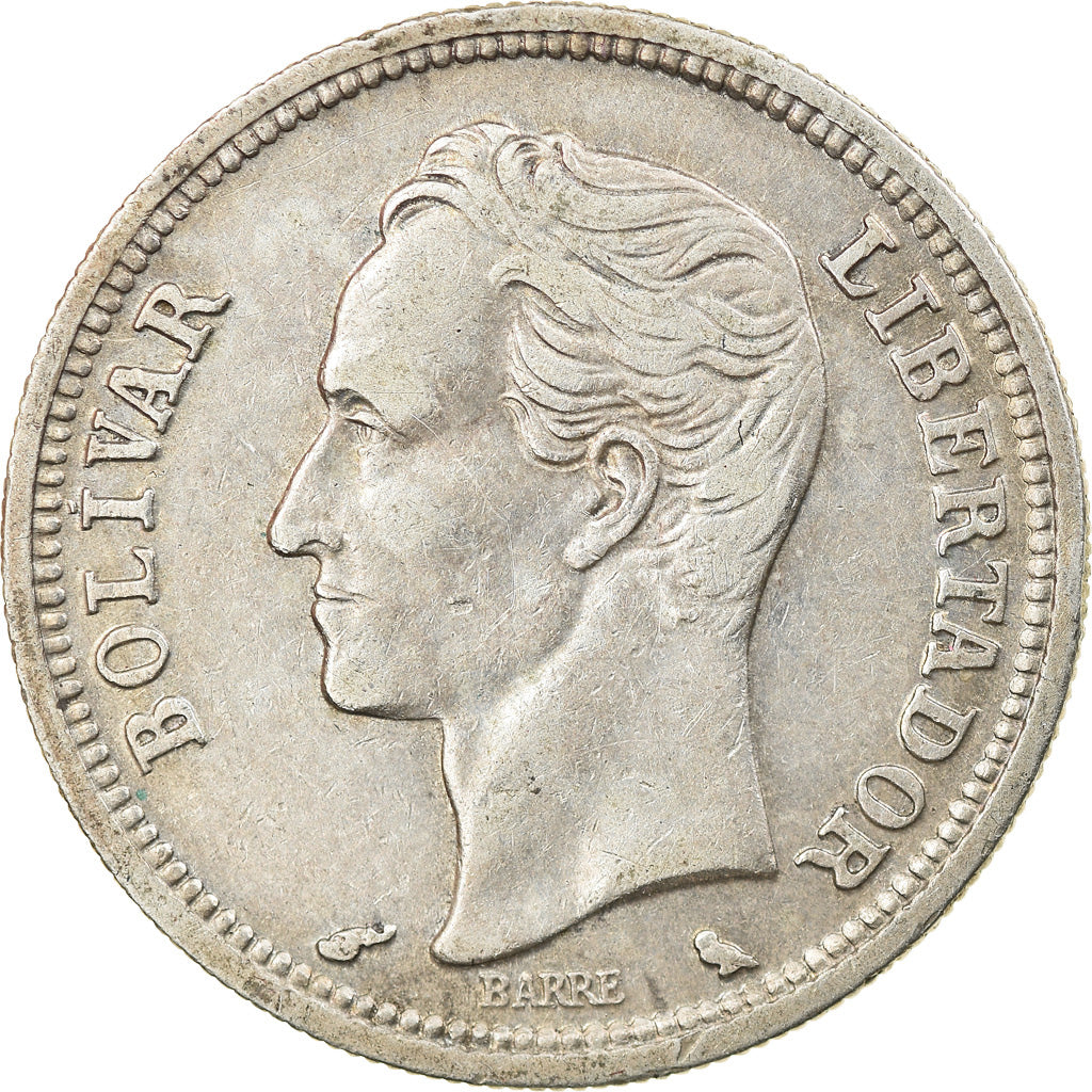 Monnaie, Venezuela, Bolivar, 1960, SUP, Argent, KM:37a