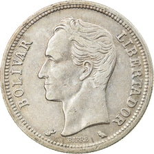 Monnaie, Venezuela, Bolivar, 1960, SUP, Argent, KM:37a