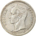 Monnaie, Venezuela, Bolivar, 1960, SUP, Argent, KM:37a