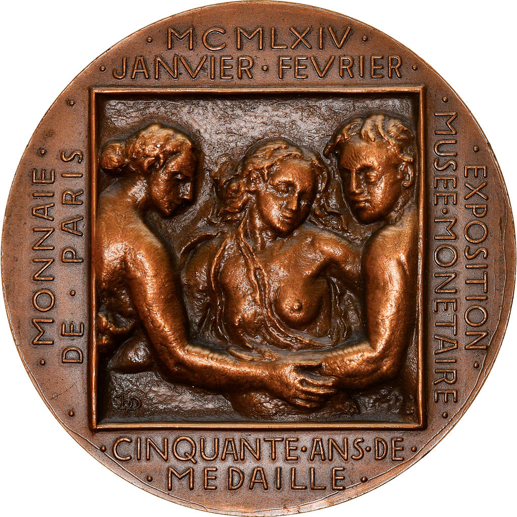 Frankrijk, Medaille, Henri Dropsy, 50 Ans de Médailles, Arts & Culture, Joly