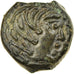 Monnaie, Sénons, Bronze Æ, SUP, Bronze, Delestrée:2635