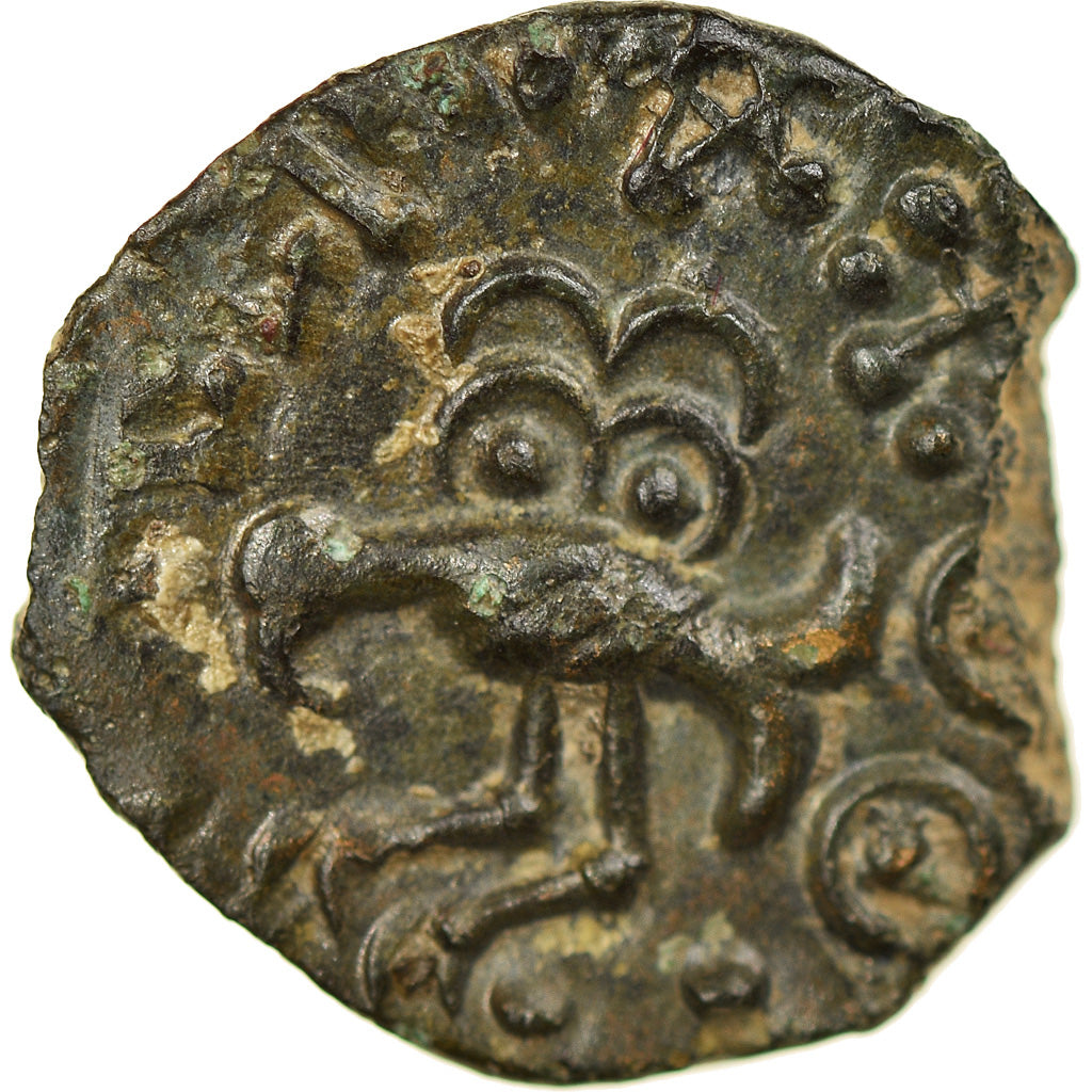 Coin, Senones, Bronze Æ, AU(55-58), Bronze, Delestrée:2635