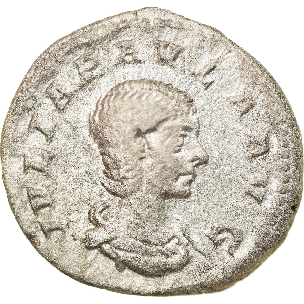 Münze, Julia Paula, Denarius, 220, Rome, SS, Silber, RIC:211