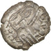 Ambiens, Denier à l'hippocampe, 60-40 BC, Rare, Zilver, ZF, Delestrée:343