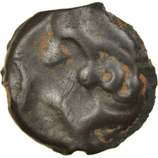 Coin, Parisii, Potin, VF(30-35), Potin, Delestrée:230