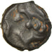 Coin, Parisii, Potin, VF(30-35), Potin, Delestrée:230