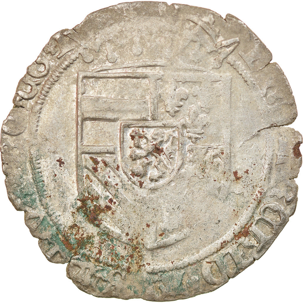 Coin, Spanish Netherlands, Philippe le Beau, Double Patard, VF(20-25), Silver