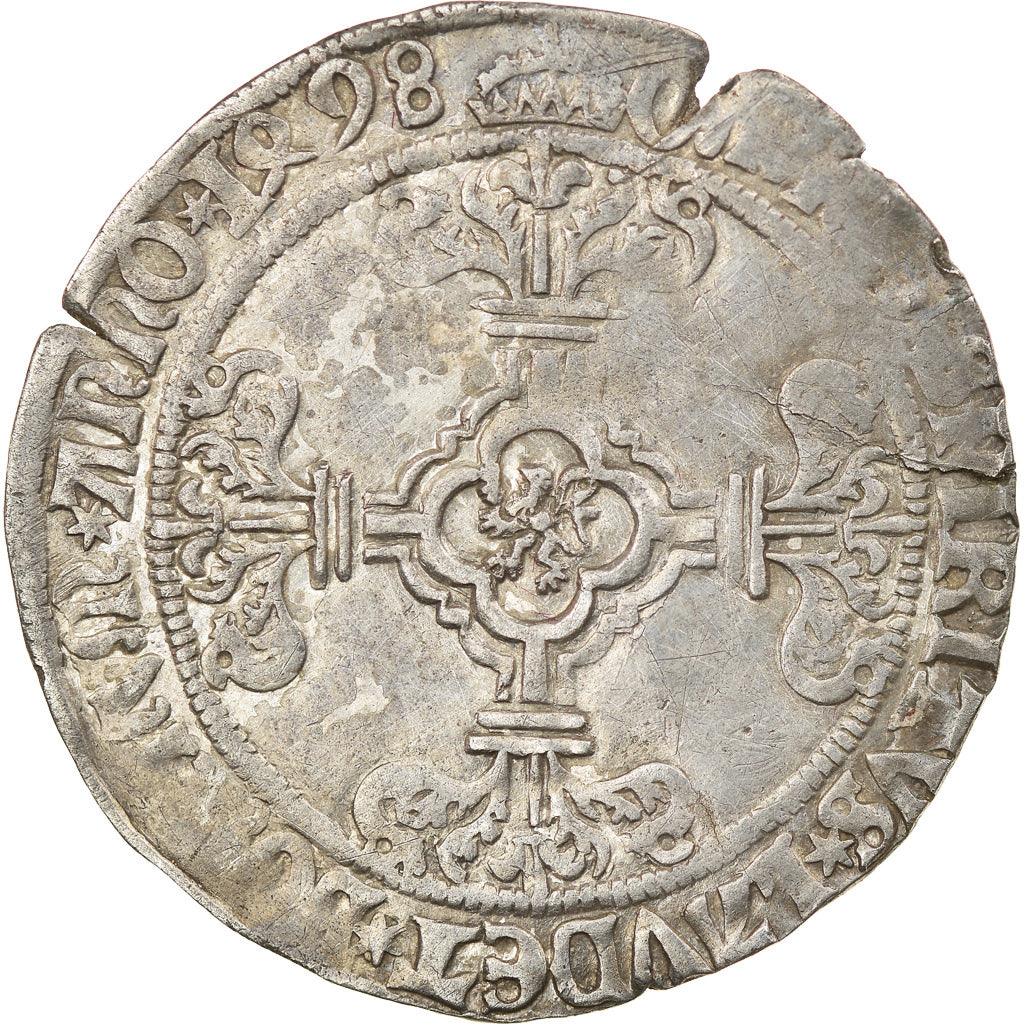 Münze, Spanische Niederlande, Philippe le Beau, Double Patard, SS, Silber