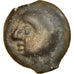 Moneta, Leuci, Potin, 100-50 BC, MB+, Potin, Delestrée:228