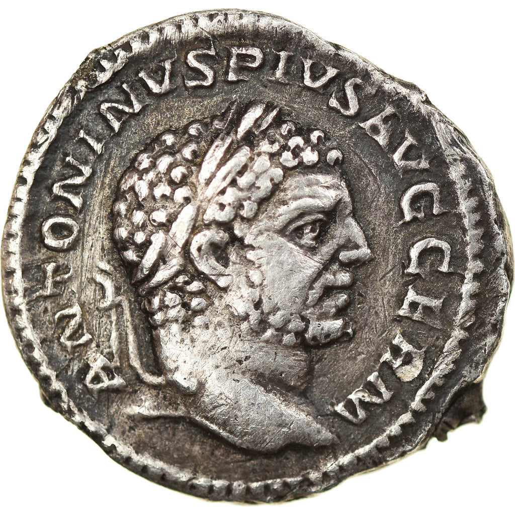 Moneda, Caracalla, Denarius, Roma, MBC, Plata, RIC:275a