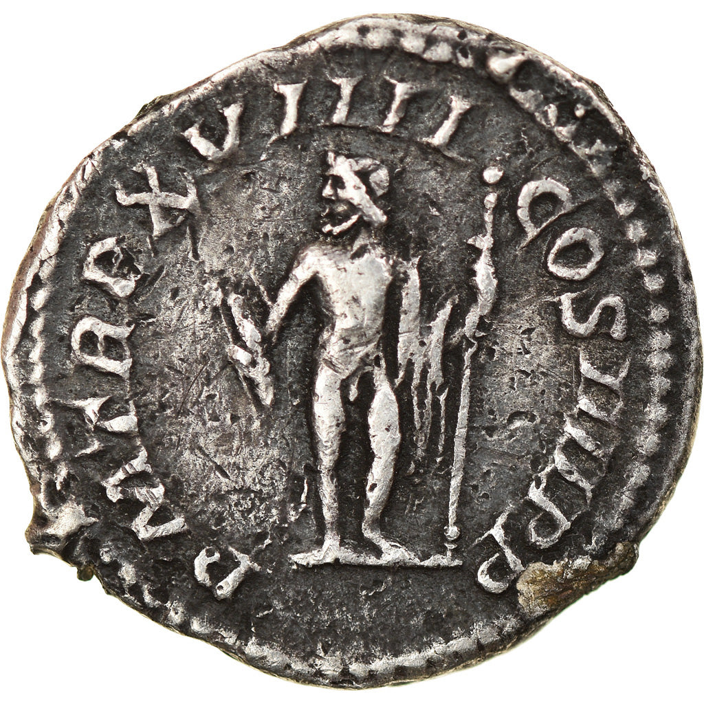 Moneda, Caracalla, Denarius, Roma, MBC, Plata, RIC:275a