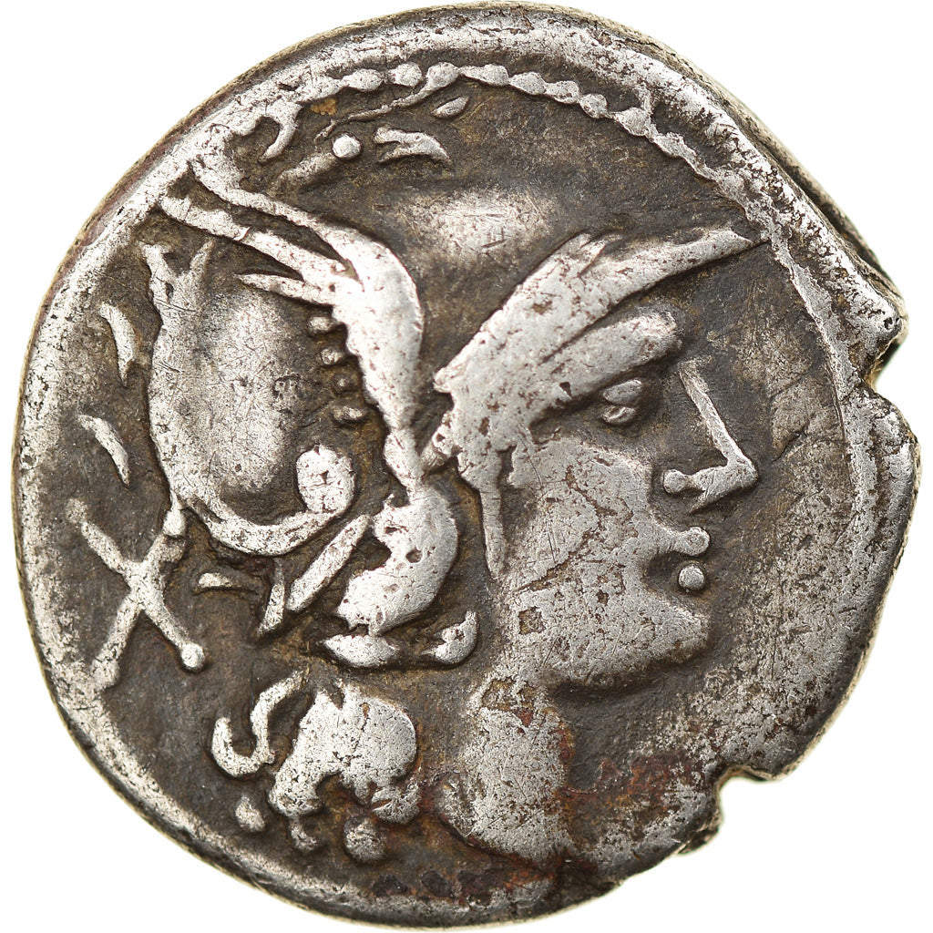 Coin, Anonymous, Denarius, Rome, VF(30-35), Silver