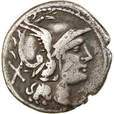 Coin, Anonymous, Denarius, Rome, VF(30-35), Silver