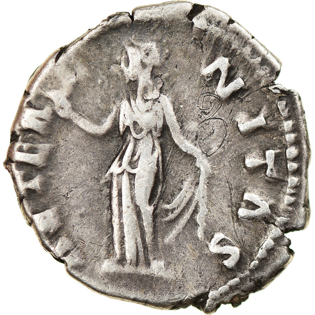 Münze, Faustina I, Denarius, 148, Rome, S+, Silber, RIC:344