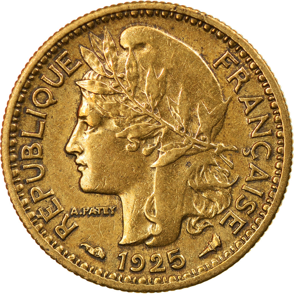 Münze, Kamerun, 50 Centimes, 1925, Paris, SS, Aluminum-Bronze, KM:1