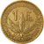 Coin, Cameroon, Franc, 1925, Paris, EF(40-45), Aluminum-Bronze, KM:2, Lecompte:7