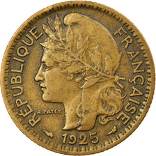 Coin, Togo, Franc, 1925, Paris, EF(40-45), Aluminum-Bronze, KM:2, Lecompte:12