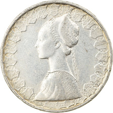 Coin, Italy, 500 Lire, 1958, Rome, EF(40-45), Silver, KM:98