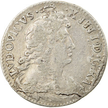 Monnaie, France, Louis XIV, 4 Sols dits « des Traitants », 4 Sols, 1676