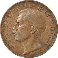 Münze, Italien, Vittorio Emanuele III, 10 Centesimi, 1911, Rome, SS, Bronze