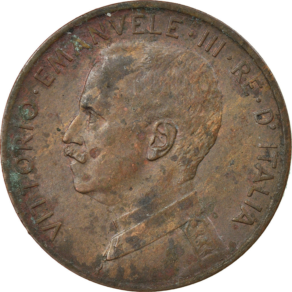 Moneda, Italia, Vittorio Emanuele III, 2 Centesimi, 1915, Rome, BC+, Bronce