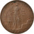 Moneda, Italia, Vittorio Emanuele III, 2 Centesimi, 1917, Rome, MBC+, Bronce
