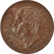 Coin, Italy, Umberto I, 2 Centesimi, 1897, Rome, MS(60-62), Copper, KM:30