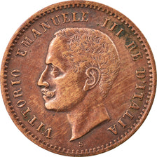 Coin, Italy, Vittorio Emanuele III, 2 Centesimi, 1908, Rome, VF(30-35), Bronze