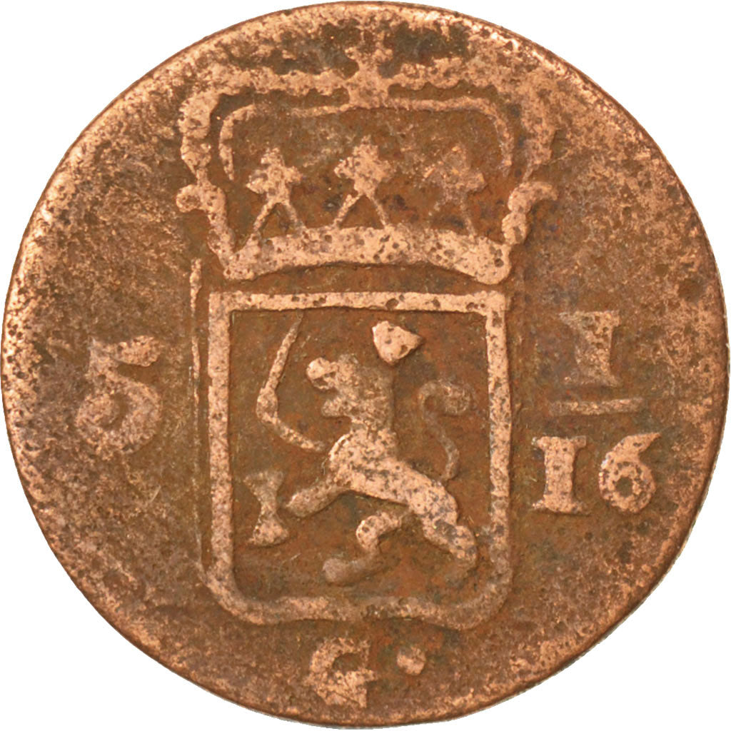NETHERLANDS EAST INDIES, Duit, 1824, KM #282.2, F(12-15), Copper, 2.88