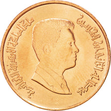 Coin, Jordan, Abdullah II, Qirsh, Piastre, 2000, MS(63), Copper Plated Steel