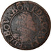 Coin, France, CHÂTEAU-REGNAULT, Double Tournois, Paris, VF(20-25), Copper