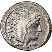 Moneda, Thoria, Denarius, Rome, EBC+, Plata, Crawford:376/1