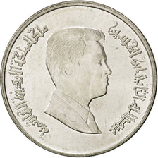 JORDAN, 5 Piastres, 2009, KM #73, MS(63), Nickel Plated Steel, 25.8, 4.95