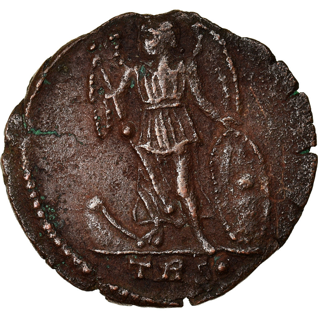 Coin, City Commemoratives, Follis, Trier, AU(50-53), Bronze, RIC:563