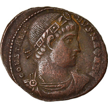 Coin, Constantine I, Nummus, Constantinople, EF(40-45), Copper, RIC:59
