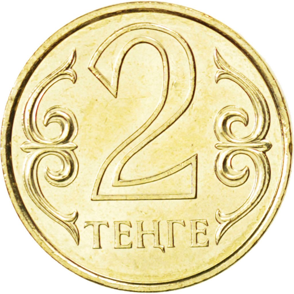KAZAKHSTAN, 2 Tenge, 2006, Kazakhstan Mint, KM #64, MS(63), Nickel-Brass, 16,...