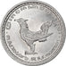 Coin, Cambodia, 10 Centimes, 1953, MS(64), Aluminum, KM:51