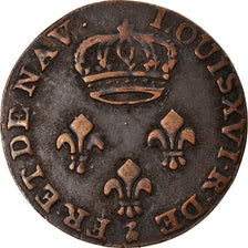 Monnaie, FRENCH GUIANA, 2 Sous, 1781, Paris, TB+, Billon, KM:1