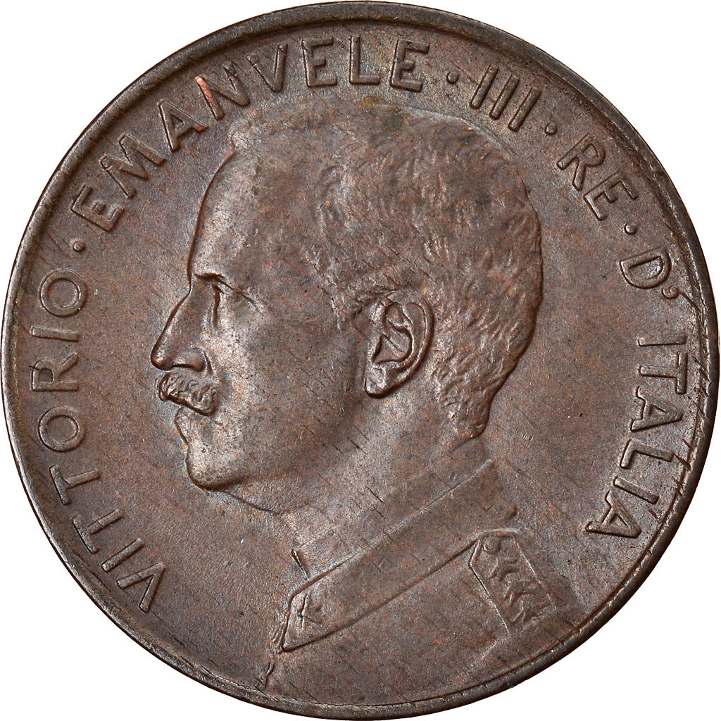 Moeda, Itália, Vittorio Emanuele III, 2 Centesimi, 1916, Rome, AU(55-58)